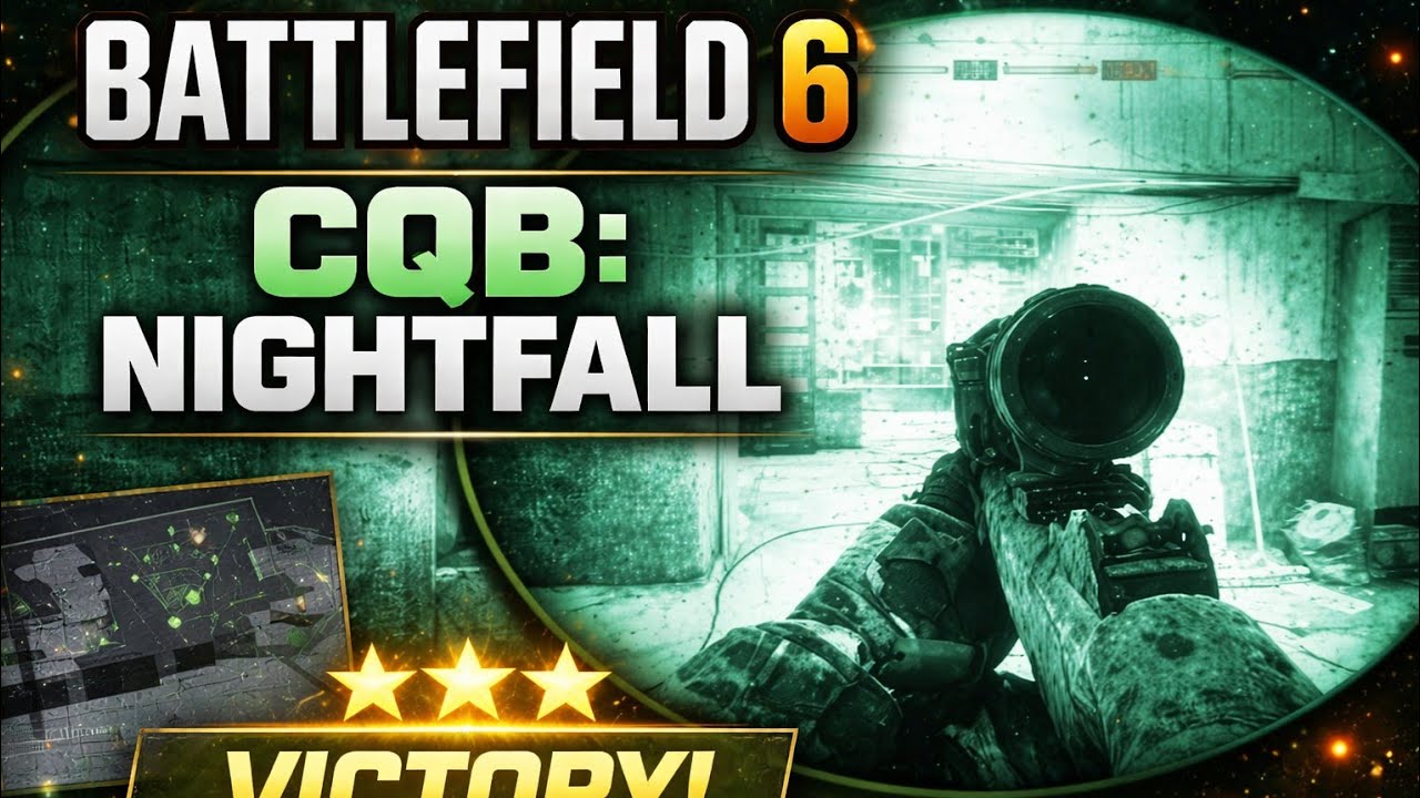 CQB Nightfall is CRAZY! 😱 First Match & We Crushed Them | Battlefield 6