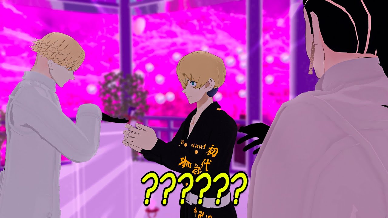 😱 kokonoi pede a mão do inui e chifuyu tenta beijar inui - tokyo revengers vr