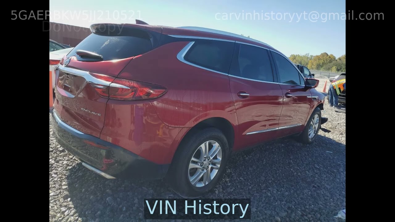 2018 BUICK ENCLAVE 5GAERBKW5JJ210521