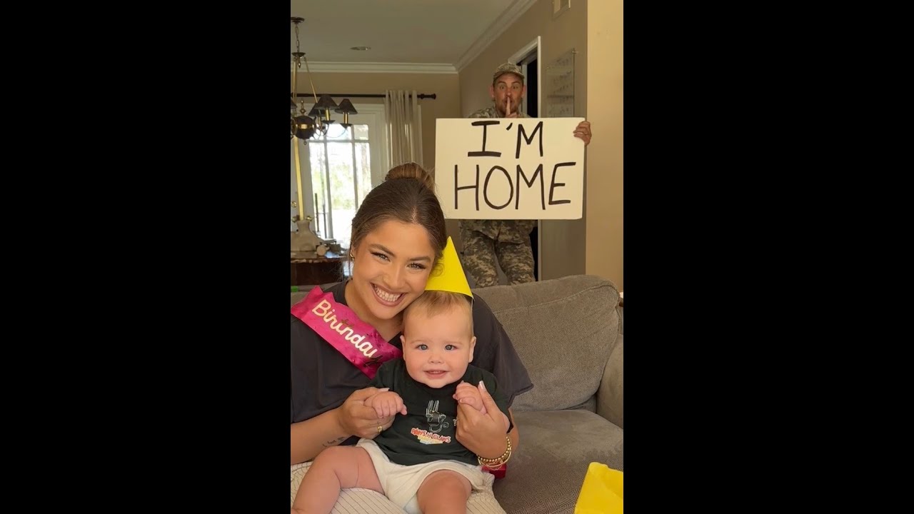 Soldier returns home to give wife what she has been begging for! 🥹