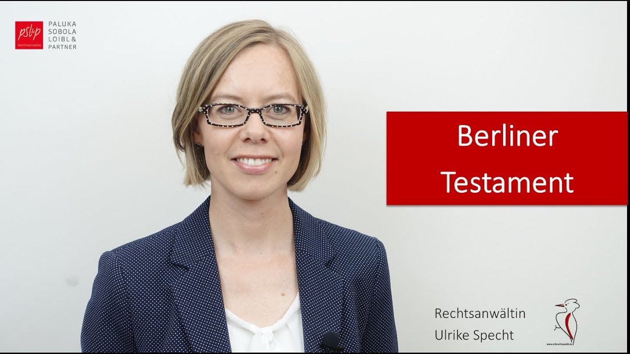Gemeinschaftliches Ehegattentestament – Vorsicht Bindungswirkung! – Rechtsanwältin Ulrike Specht
