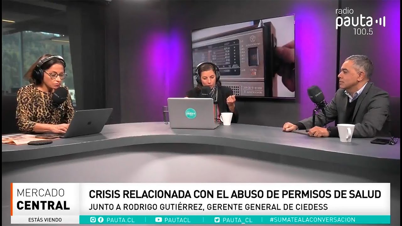 Rodrigo Gutiérrez (Ciedess): “El sistema de licencias médicas debe ser totalmente reformulado”