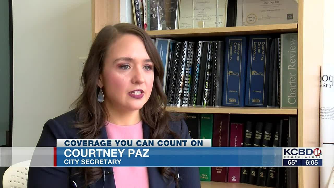 Courtney Paz appointed Lubbock City Secretary in unanimous vote