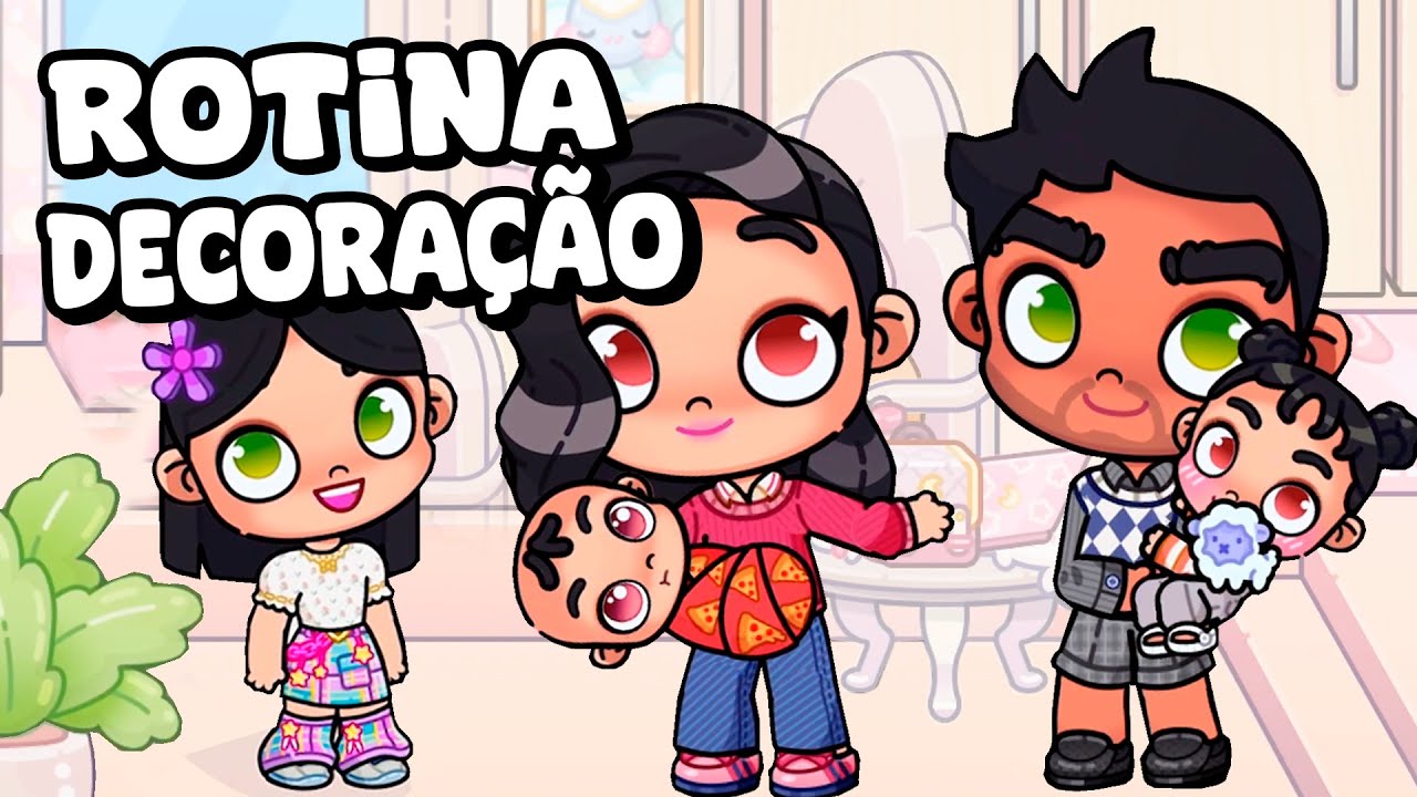 ROTINA DE DECORA&Ccedil;&Atilde;O Fam&iacute;lia Patter | Mary Life | AVATAR WORLD ROTINAS e HIST&Oacute;RIAS