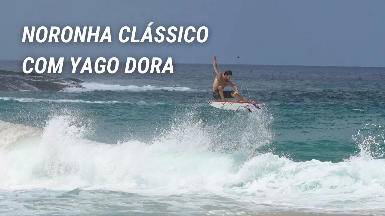 Vibe de Noronha: altas ondas, resenha, campeonato de surf e Yago Dora dando show de tubos e aéreos!