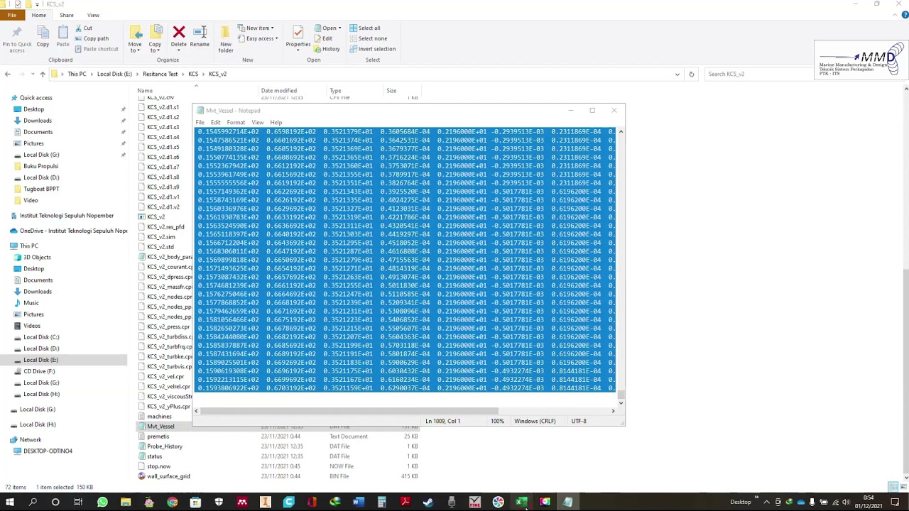 Tutorial 9 Extract Monitor Result Numeca Fine Marine