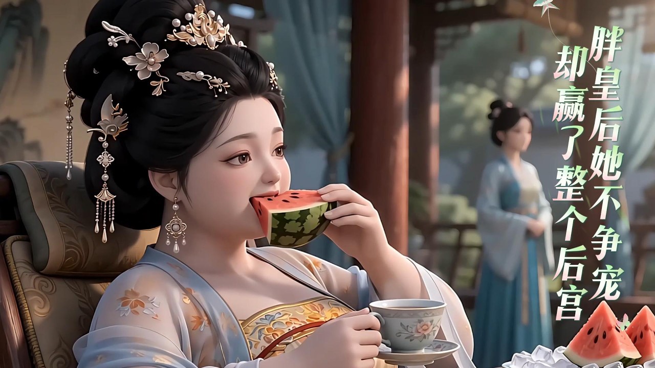 【胖皇后她不争宠，却赢了整个后宫】一朝穿越成失宠的胖皇后，还有比这更好的事么？！身份地位高贵，娘家富可敌国，还不用伺候狗皇帝。宫斗是不可能宫斗的，看胖皇后我重整后宫。#穿越 #爽文 #小七带你看漫剧