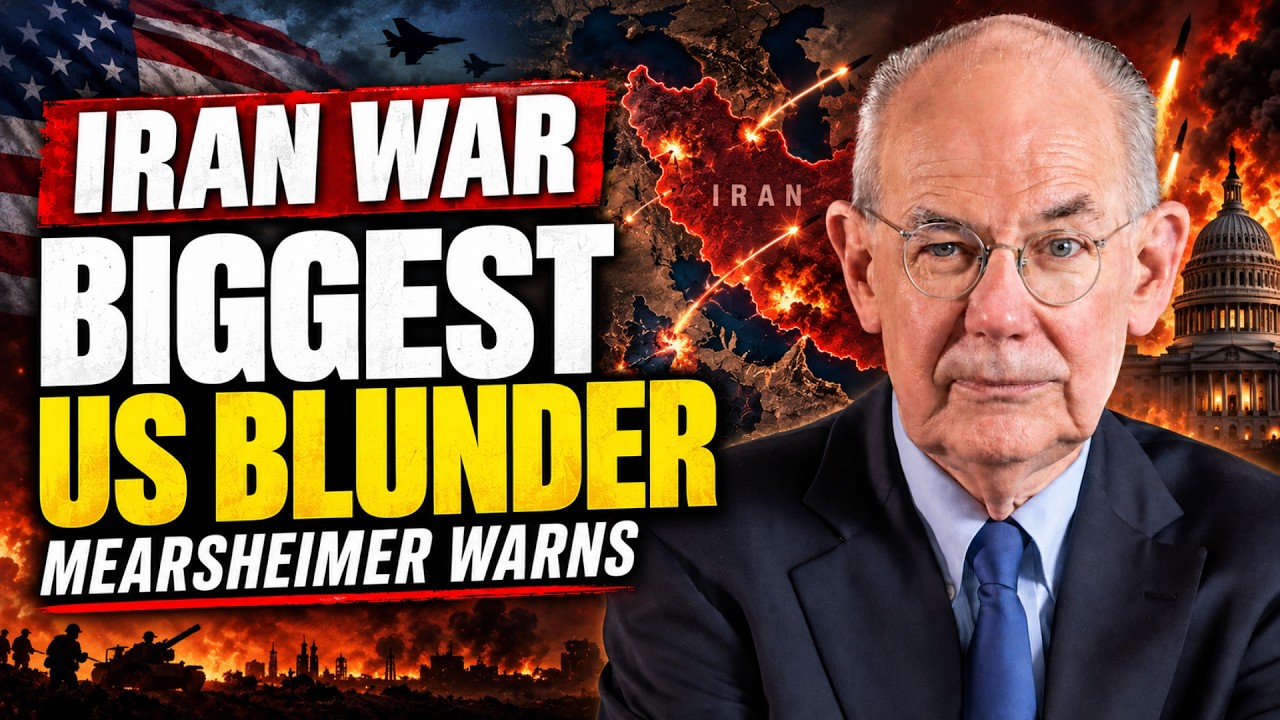 John Mearsheimer - The Iran War Is the Biggest Strategic Blunder in US History