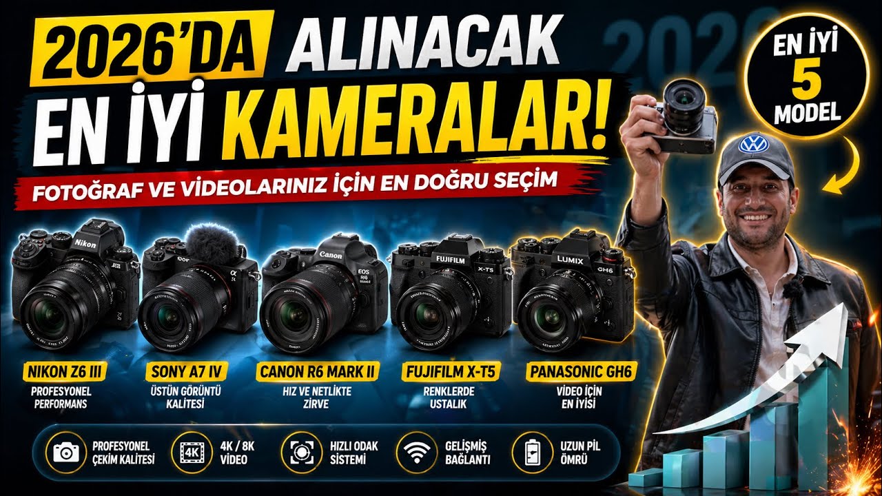 2026'da Alınacak En İyi Kameralar | Fotoğraf ve Videolarınız için.