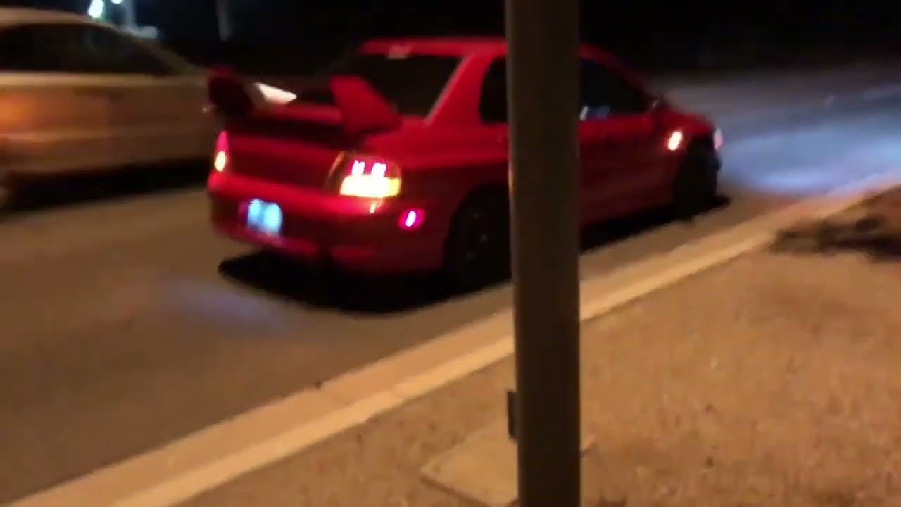 Awesome Mitsubishi Evo Launch Compliation!