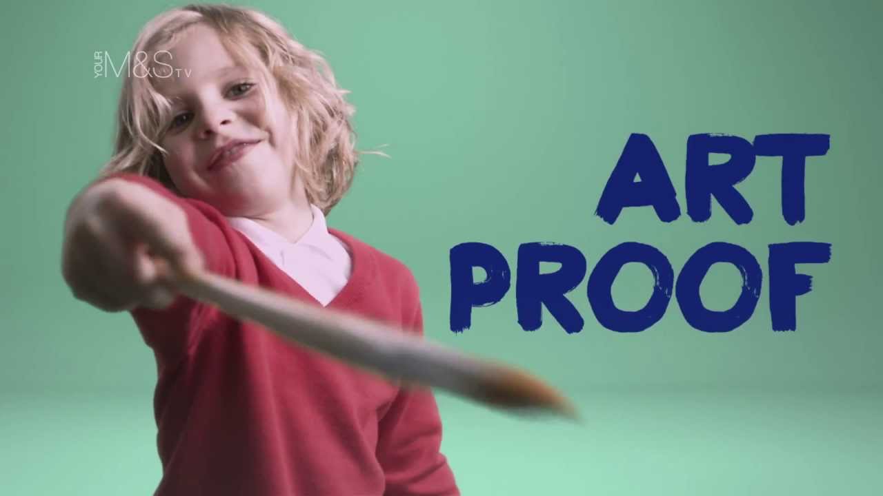 Schoolwear That's Weather, Splash, Bag, Art and Kick-about Proof From M&S