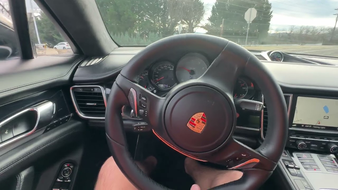 2014 Porsche Panamera 4S Executive Driving video 
