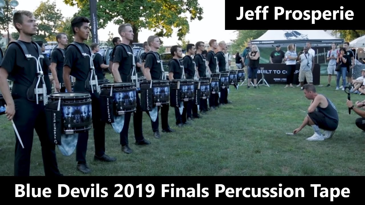 Запись финала соревнований по ударным инструментам команды Blue Devils 2019 || Джефф Проспери