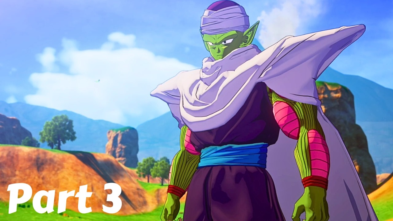 Dragon Ball Z Kakarot Gameplay Walkthrough Part 3 - Piccolo's Training