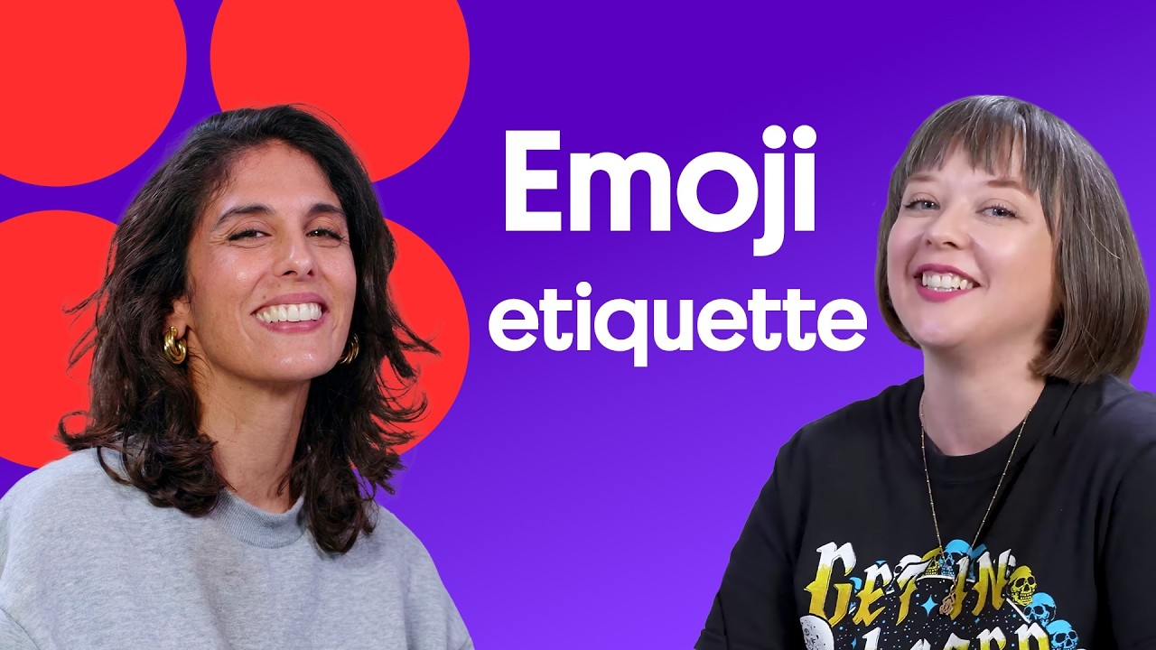 Emoji etiquette - a British Council English podcast