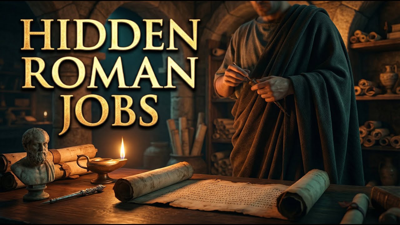 7 Roman Jobs They Don't Teach You in School | Boring History For Sleep