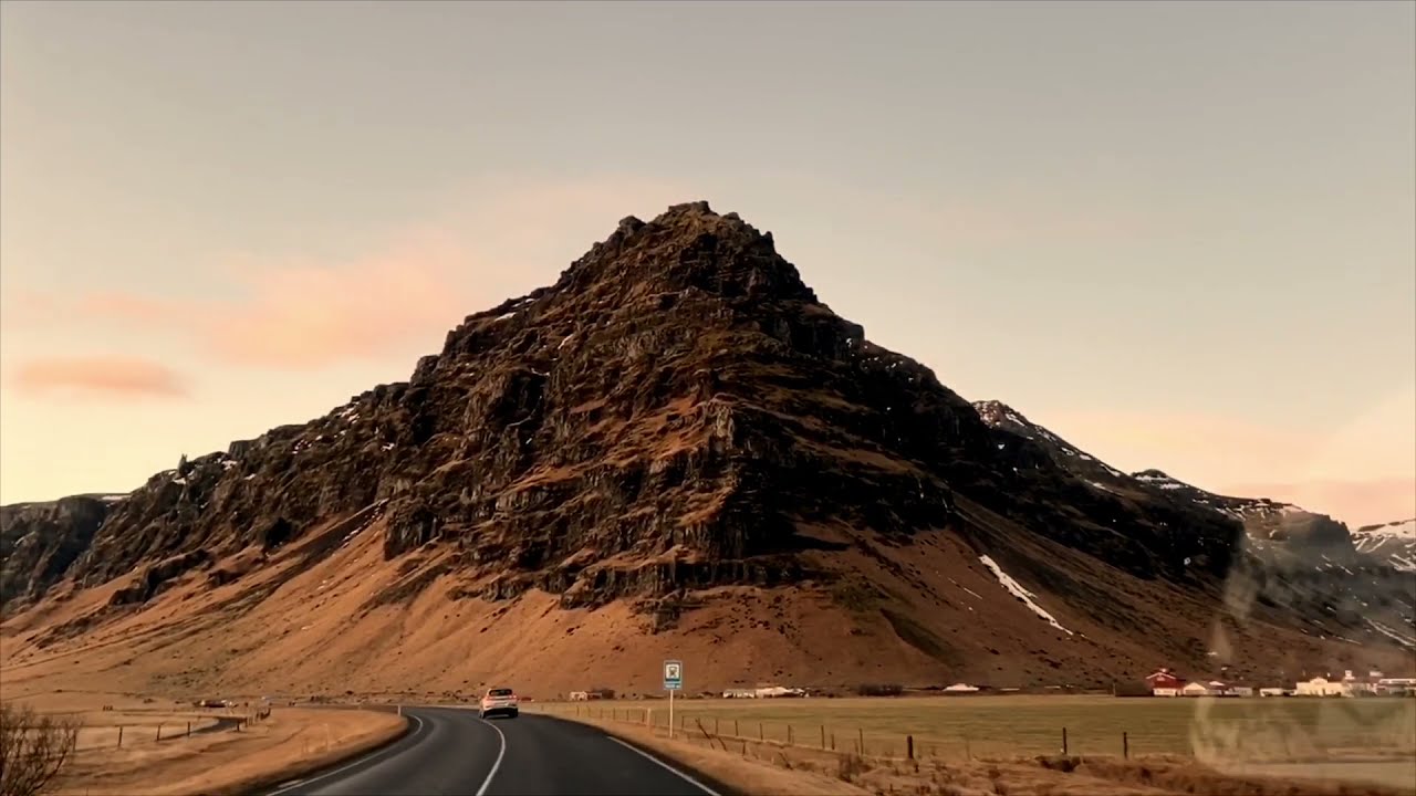 Islandia wycieczka (tour/ Iceland). Jazda po Islandii. Driving a car.