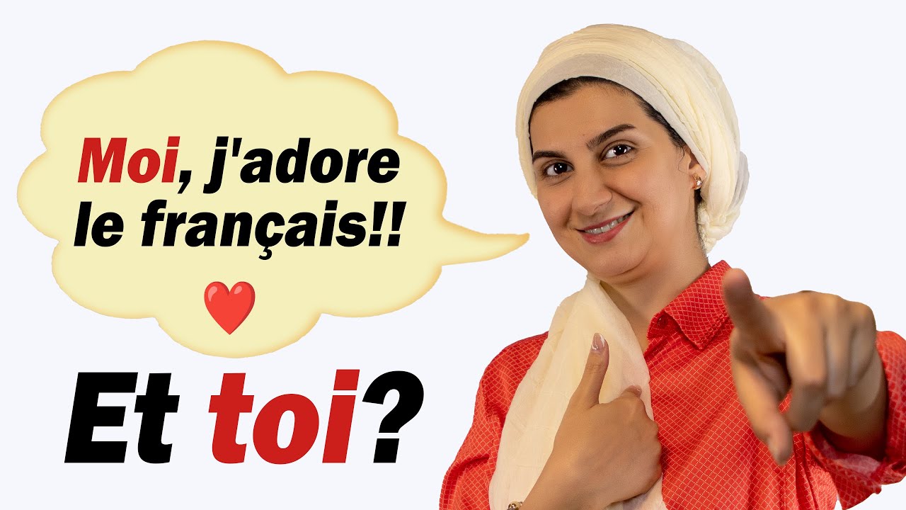 Pronoms Toniques: MOI, TOI, LUI👁‍🗨
