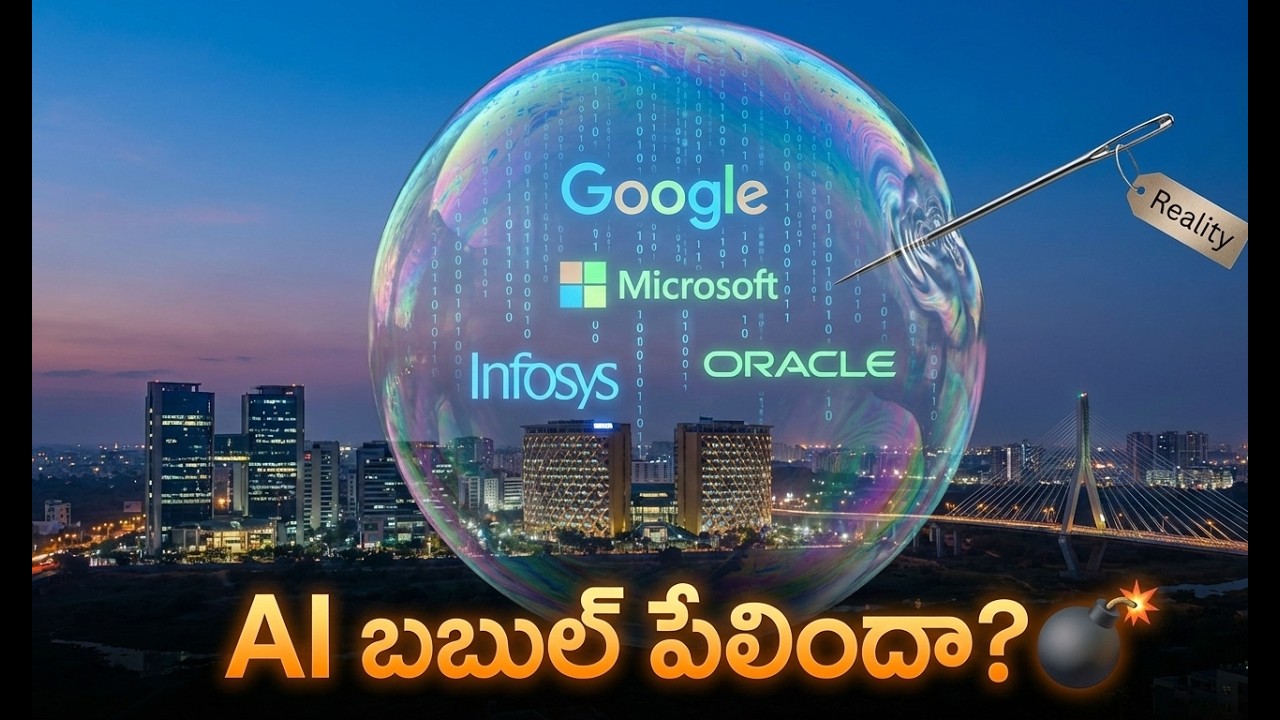 AI బబుల్ పేలిందా? | సాఫ్ట్‌వేర్ Jobs ఉంటాయా? | Anthropic తో ఎందుకు Infosys, TCS షేర్లు పడిపోయాయి?