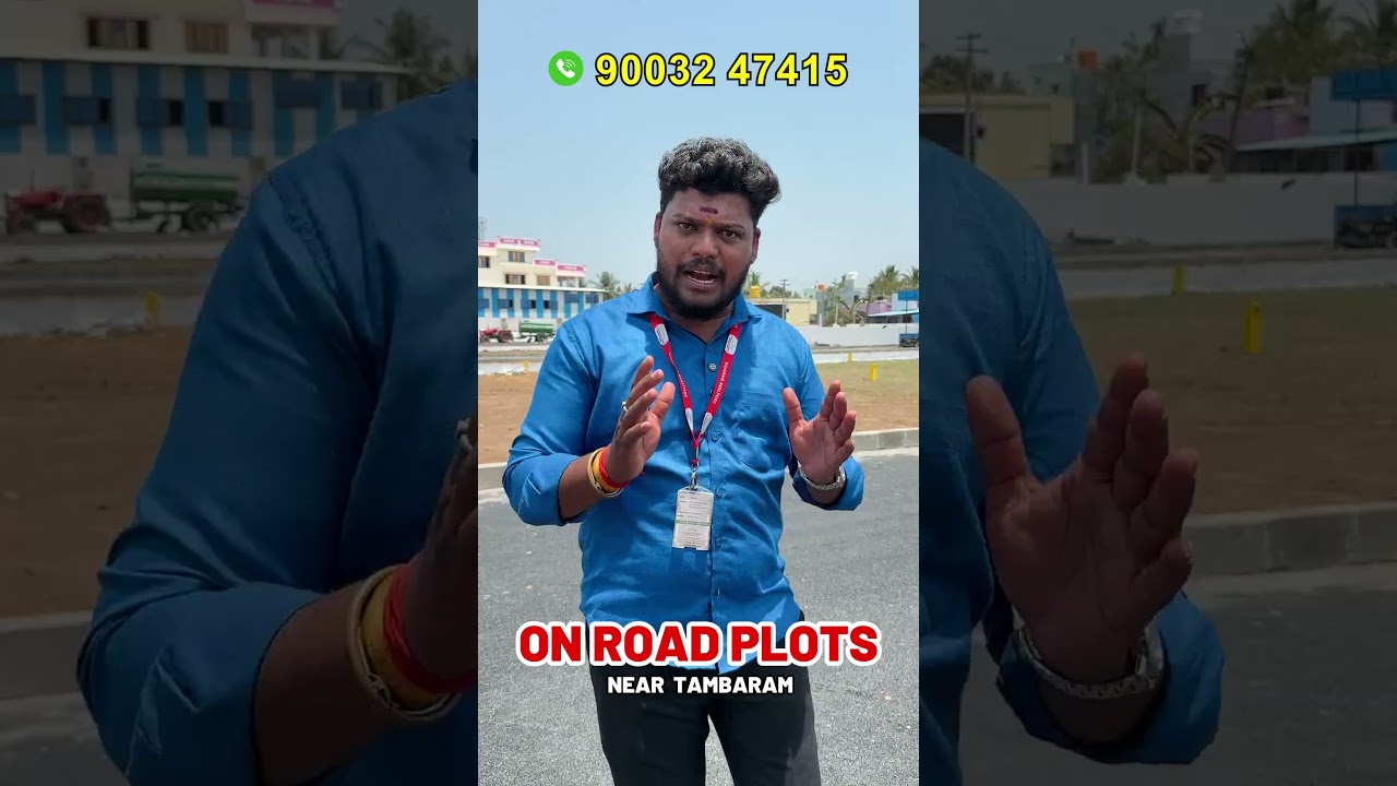 Plots for sale near Tambaram Manimangalam #manimangalamplots