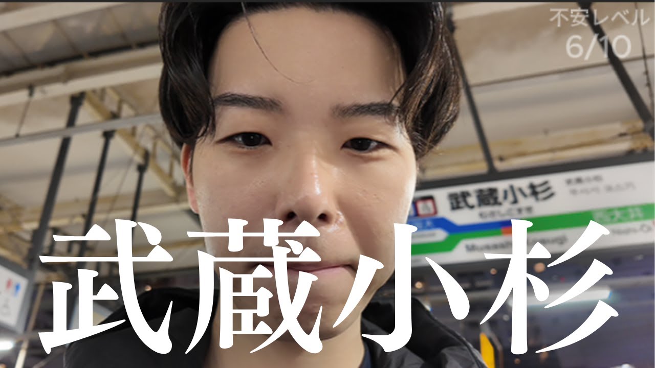 【Vlog】武蔵小杉駅に行く～パニック障害の僕が海外に行くまで～