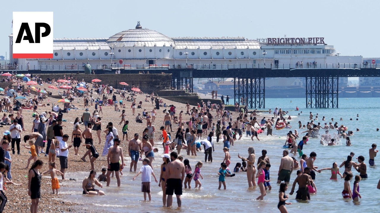 UK hit with record-breaking heatwave