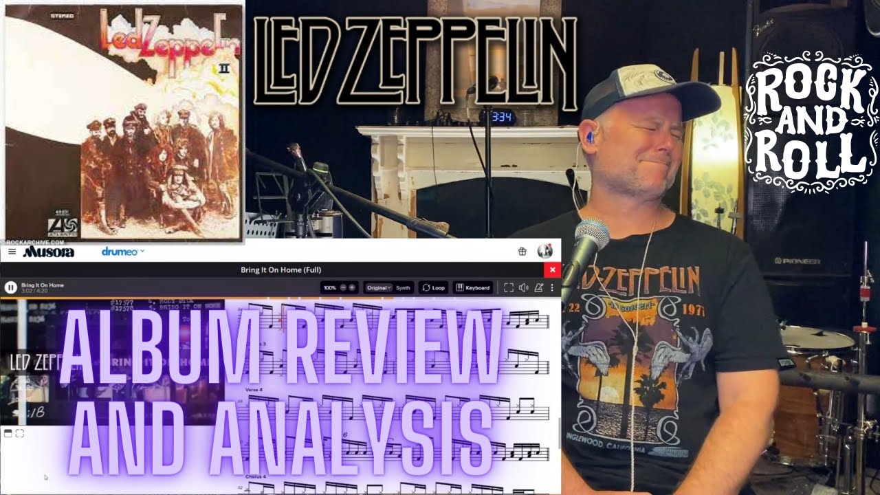 Drum Teacher Review & Analysis | Led Zeppelin II (1969) CLASSIC ALBUM