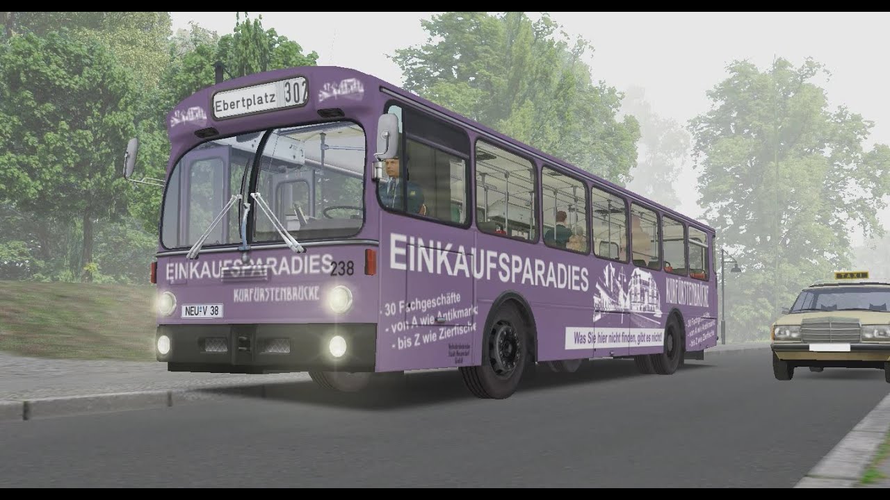 OMSI 2. Neuendorf, Line 302, Mercedes-Benz O305