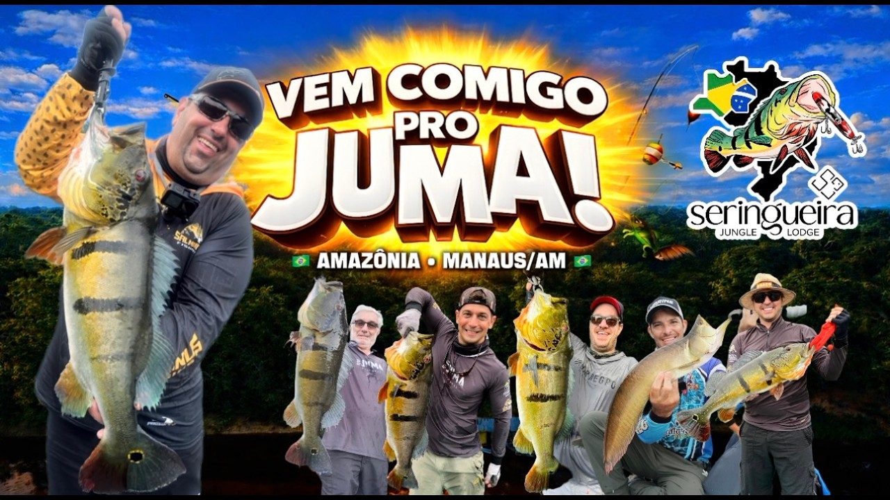 VEM comigo pro JUMA !!! Seringueira Jungle Lodge, a melhor estrutura de pesca da regi&atilde;o.