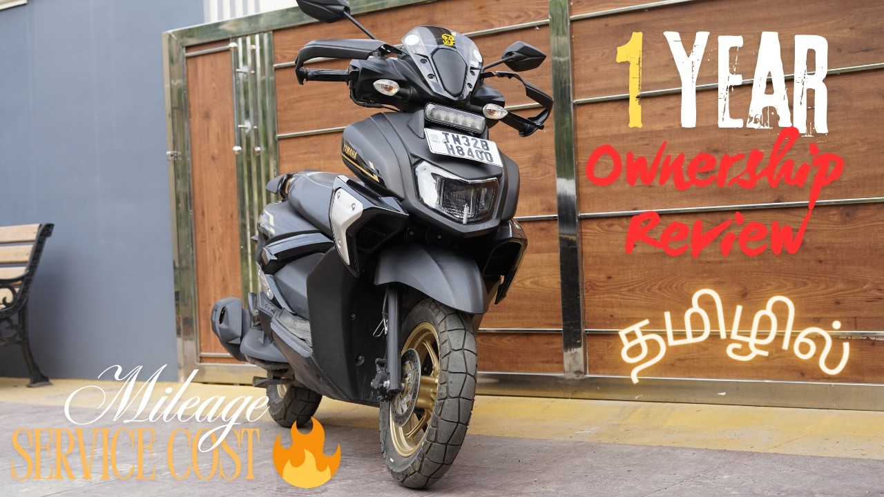 Обзор владения мотоциклом Yamaha Ray ZR Street Rally в течение 1 года (на тамильском языке) 🔥 - С...