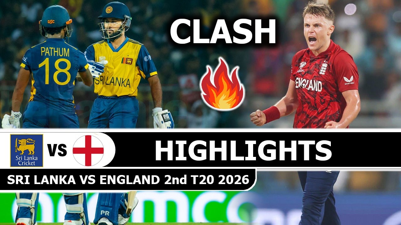 SL vs ENG 2nd T20 Match Highlights 2026 | Sri Lanka vs England 2nd T20I Highlights