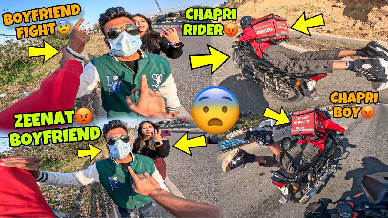 Video hata😡 Dhamki dedi Boyfriend    Kawasaki H2r 2024