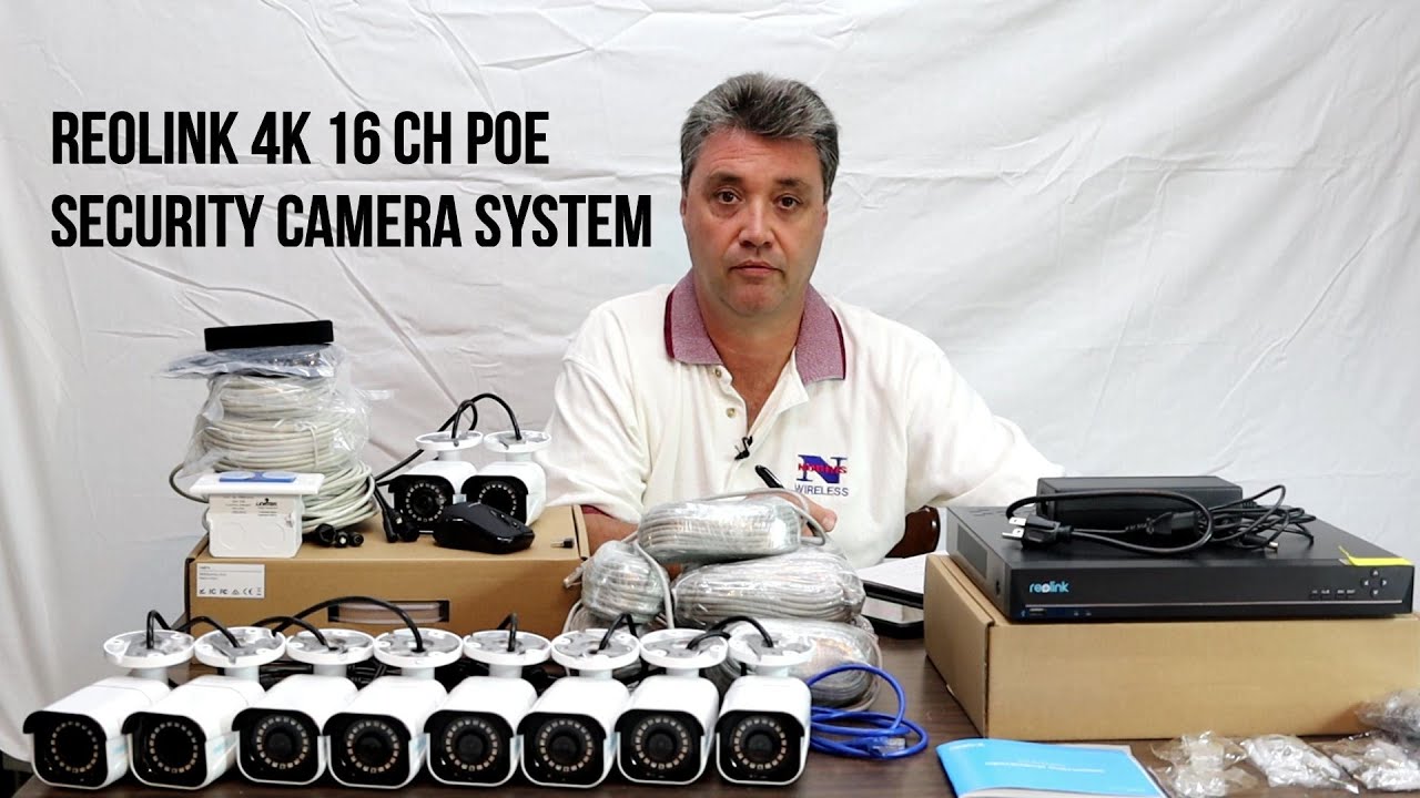 Reolink 4K 16CH POE Security Camera System