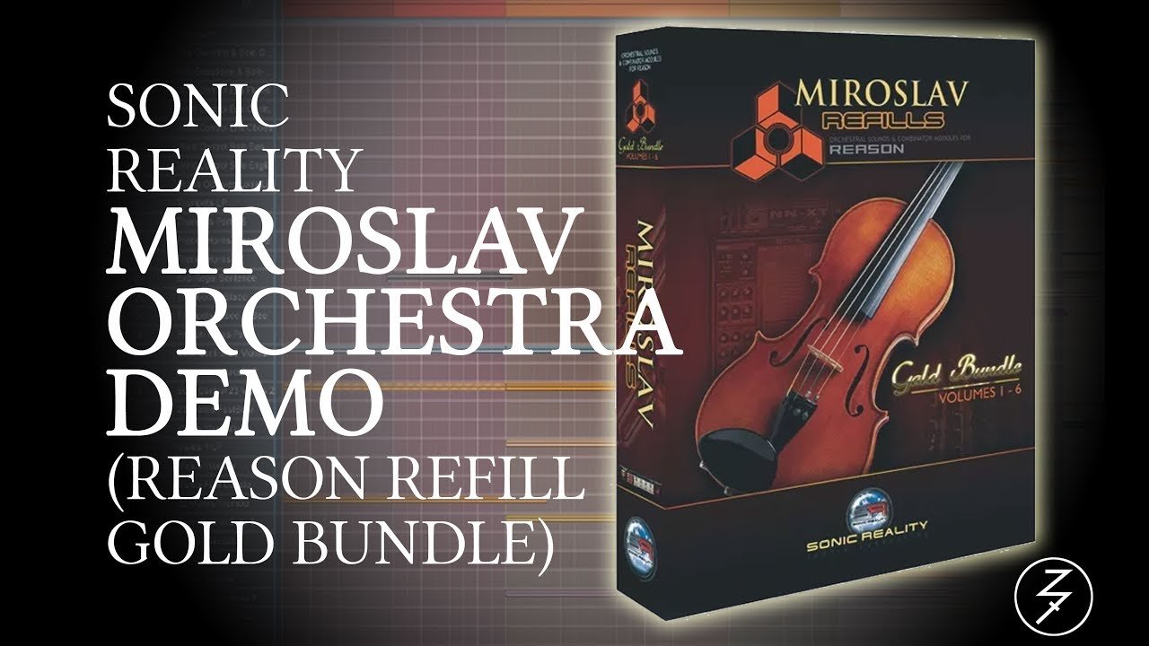 Sonic Reality Miroslav Orchestra Gold Bundle (Reason ReFill) - Composing with Limitations