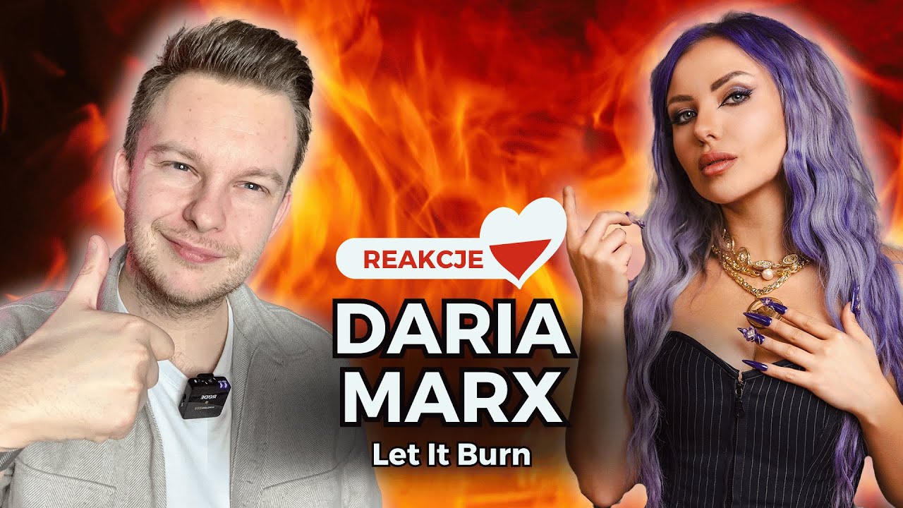 DARIA MARX - LET IT BURN | Eurowizja 2025, Polska | Reakcje