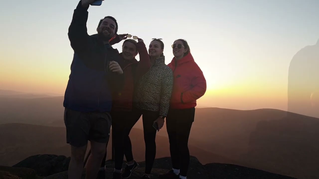 Binnian Sunset Hike - Mourne Mountains
