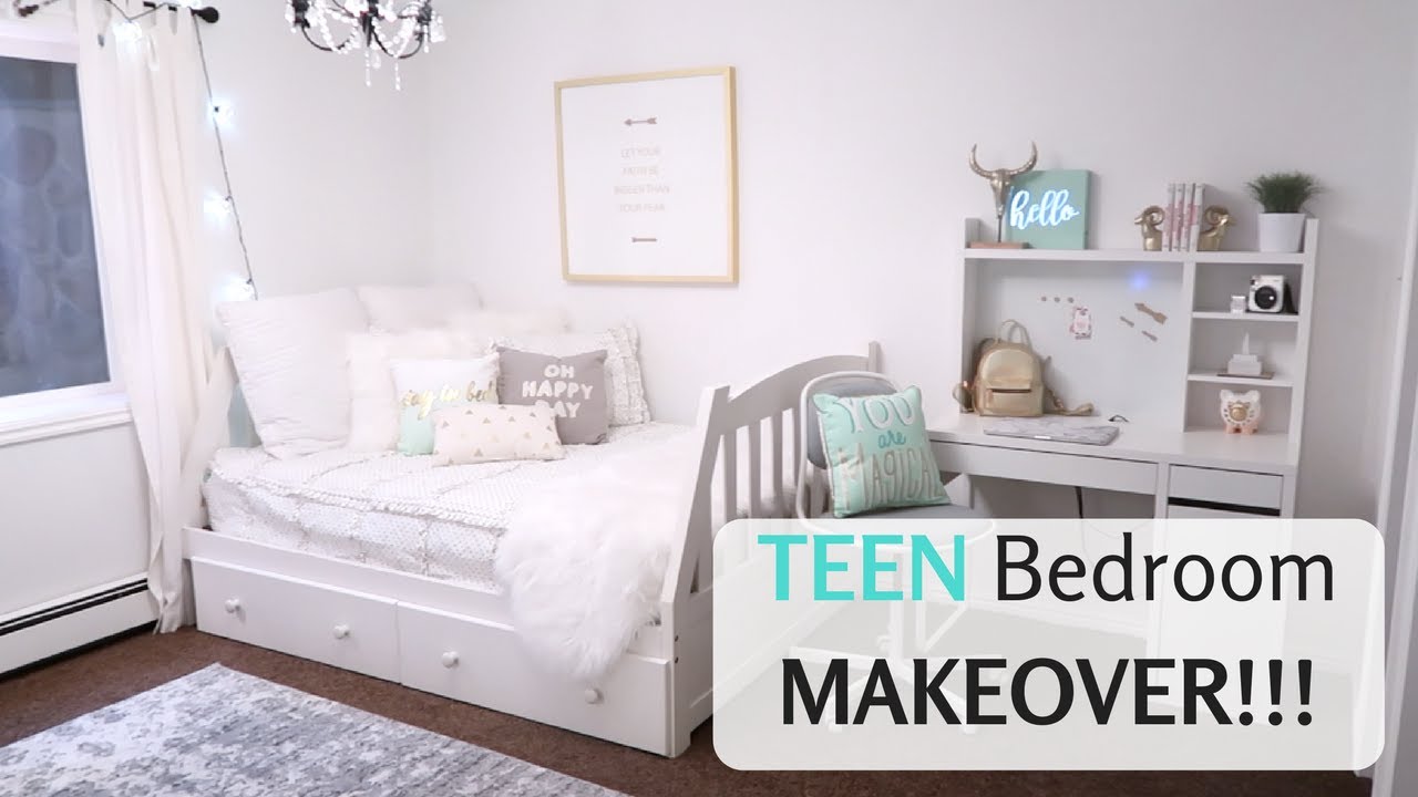CUTE TEEN BEDROOM 🌟 Makeover Reveal (Girls Decor)