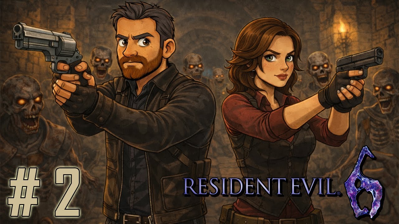 Leon Campaign on Professional - NG+👍 RE6 Part 2