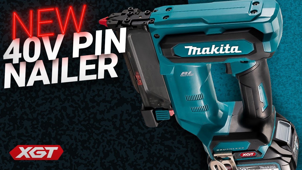 Makita PT001G 40VMax XGT Brushless Pin Nailer