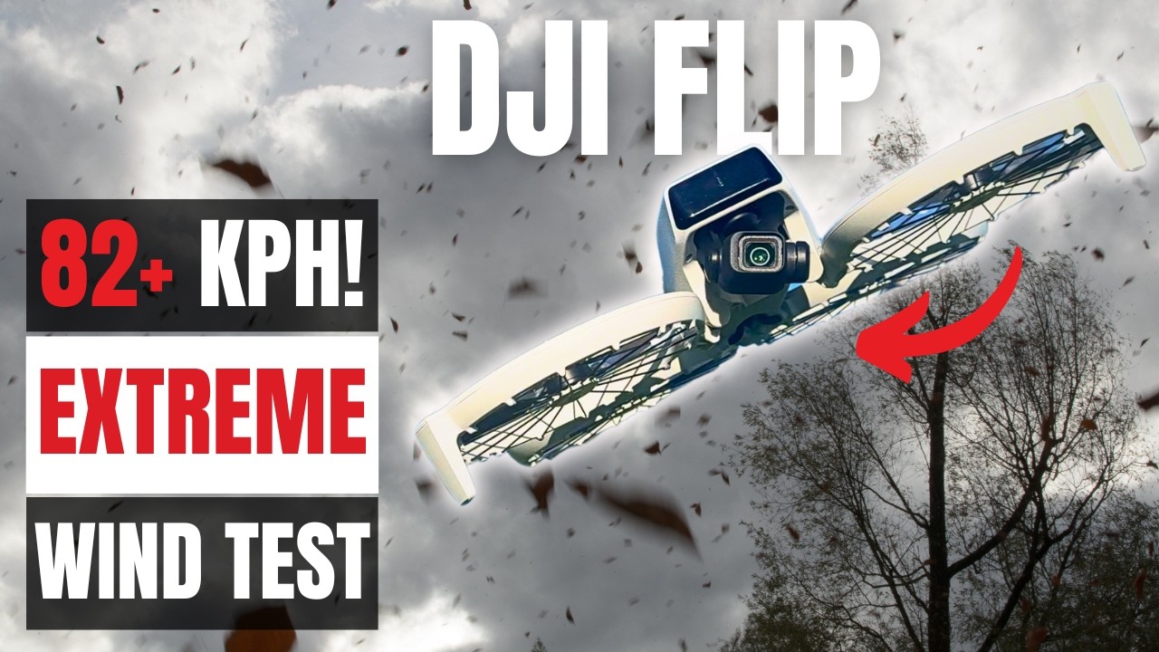 DJI Flip EXTREME Wind Test vs DJI Mini 4 Pro in a STORM