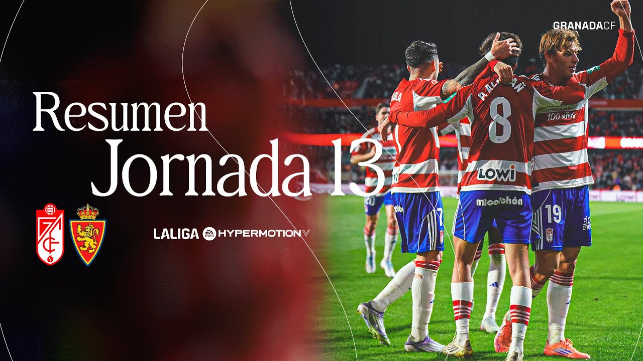 GRANADA CF 3-1 REAL ZARAGOZA | RESUMEN