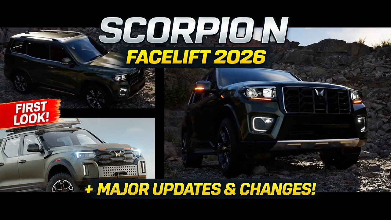 Scorpio N 2026 Facelift Update