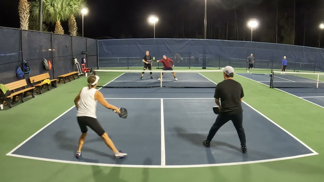 Nocatee Pickleball - Mike, Shaun vs Nick, Neela 12/18/2023