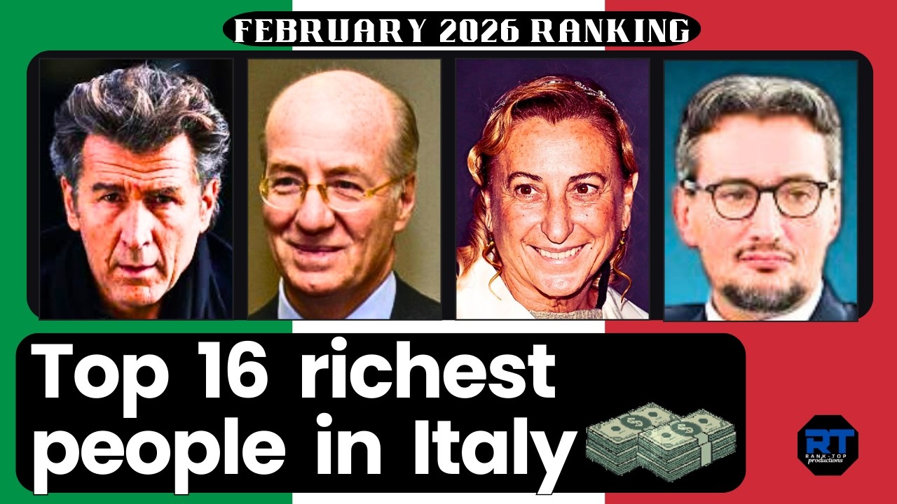 Top 16 Richest People in Italy February 2026 – Ferrero’s Fortune Still Unbeatable? 🇮🇹💰