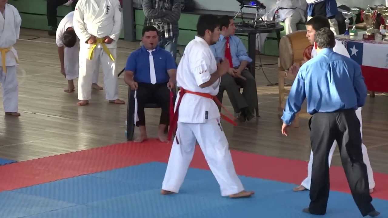 Seba coperando en karate