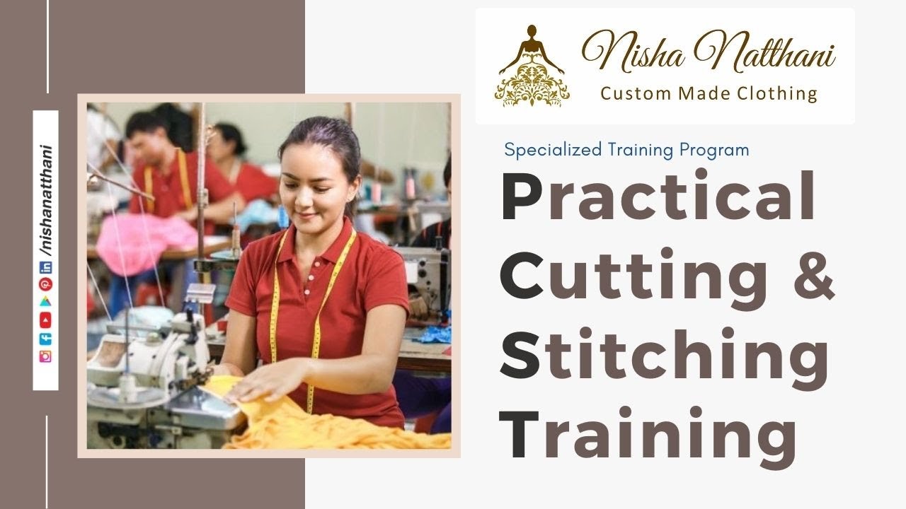 Practical Cutting & Stitching Training || Nisha Natthani Boutique Raipur