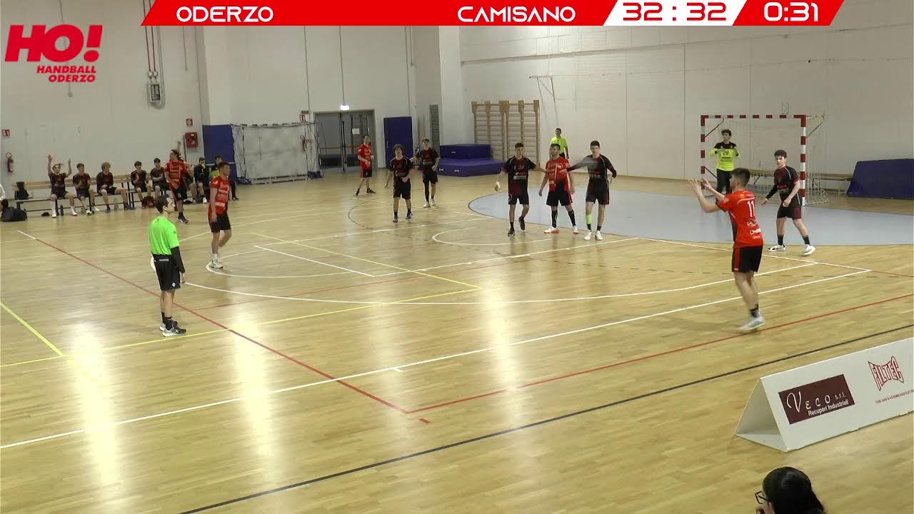 Pallamano Serie B - Handball Oderzo Vs Camisano Torri - 8° Giornata
