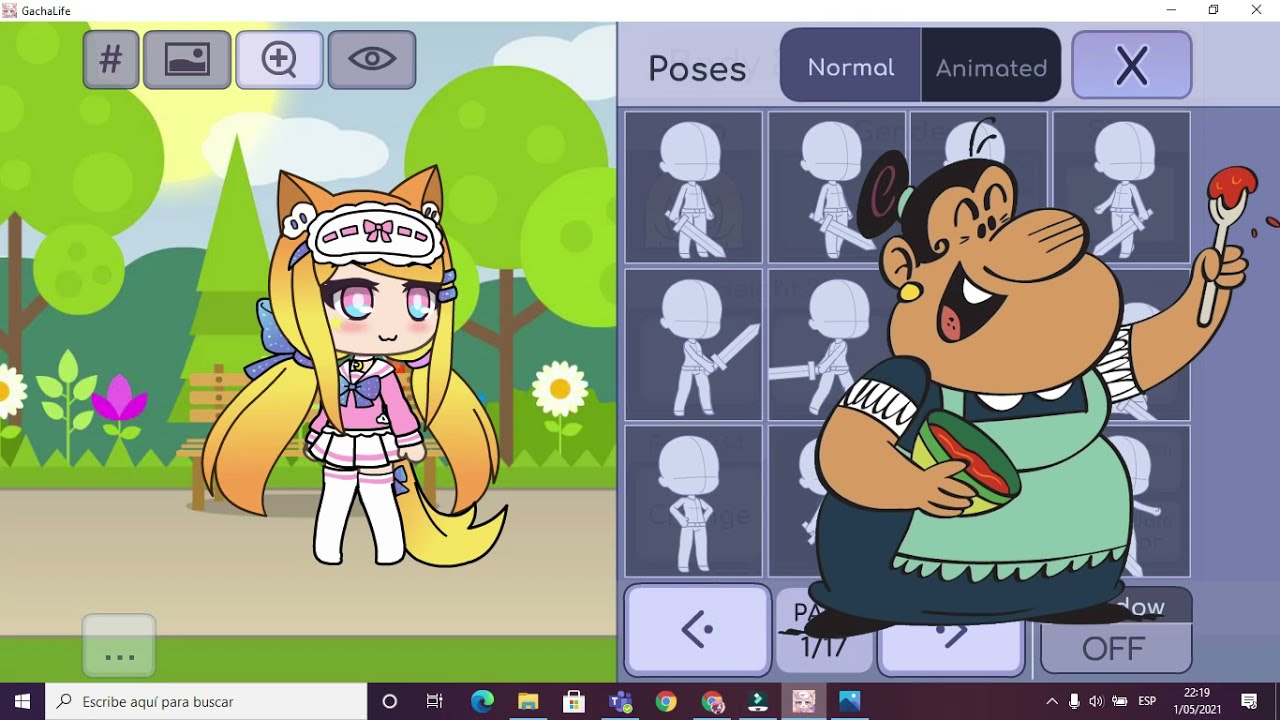 Haciendo a los casagrandes en gacha life parte 2 (Maria Jose)