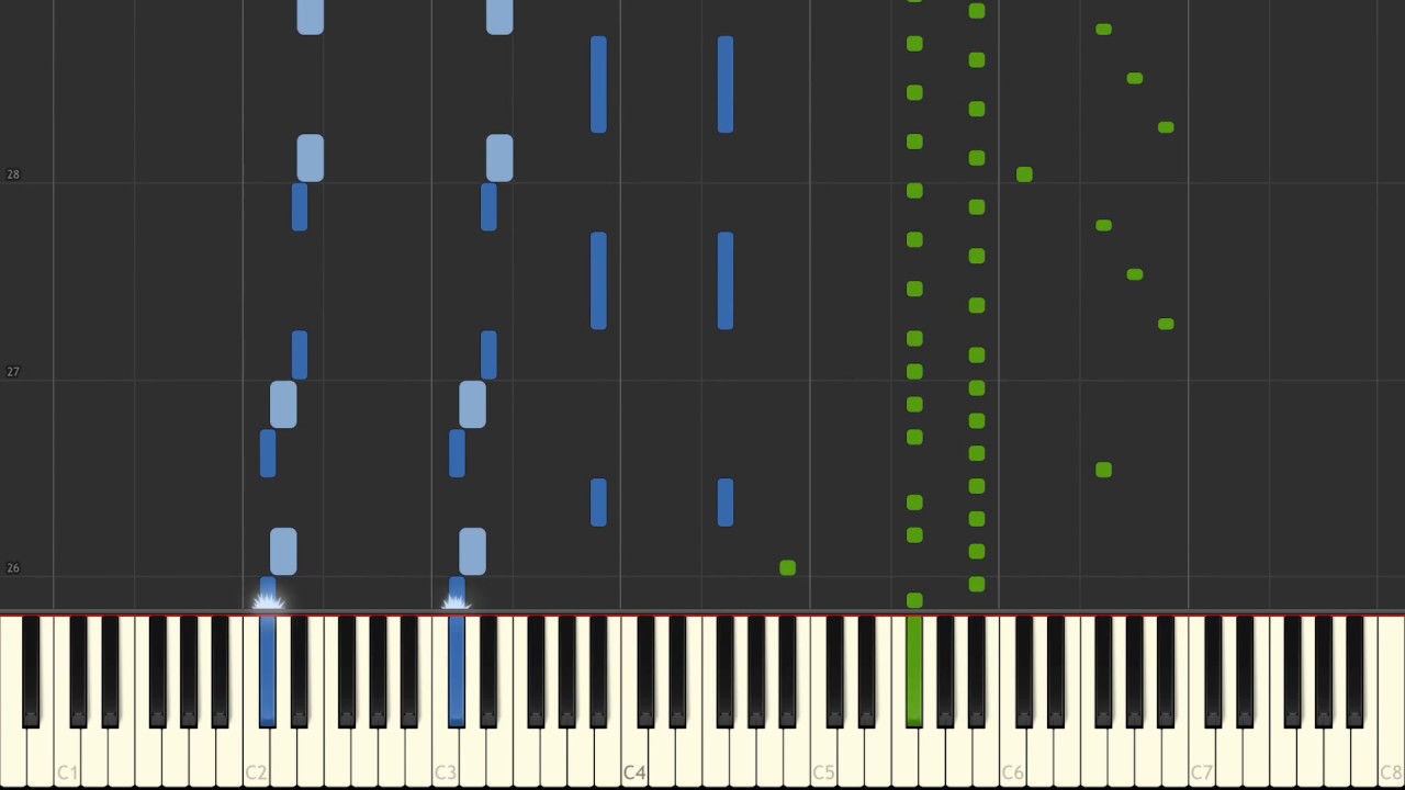 Black Key Etude - Chopin [Piano Tutorial] (Synthesia/Sheet Music/Piano Cover)