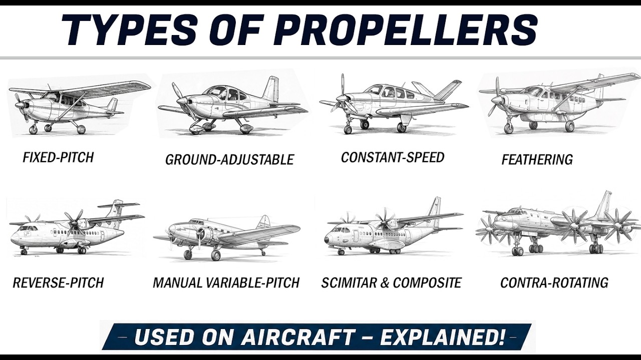 Aircraft Propeller Types and Their Functions